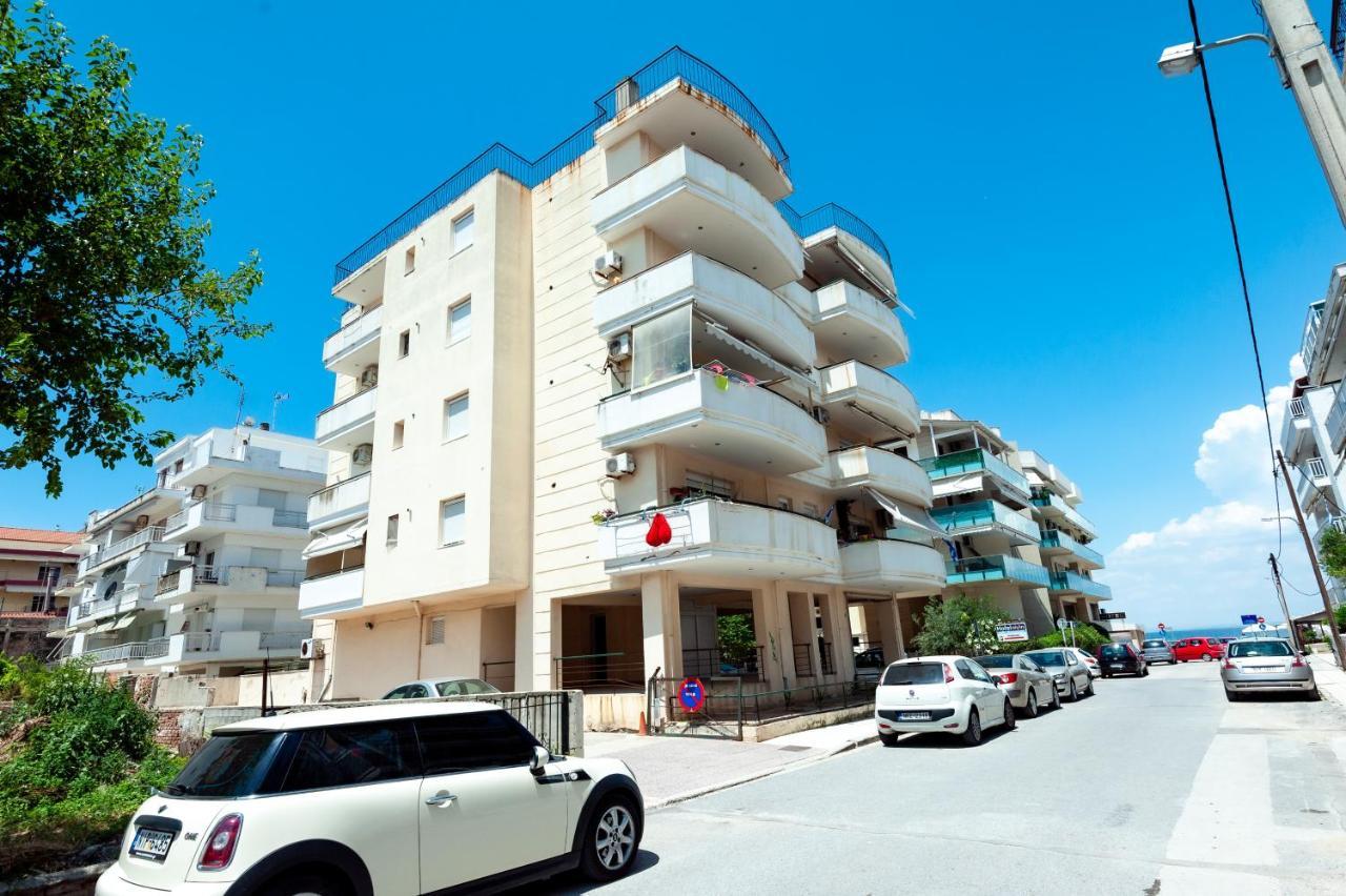 Апартаменты Aegean Studio By The Sea II Переа Экстерьер фото