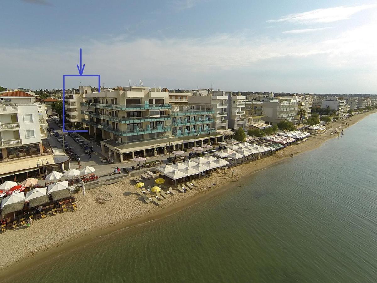 Апартаменты Aegean Studio By The Sea II Переа Экстерьер фото